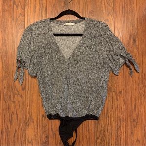 Floral print bodysuit